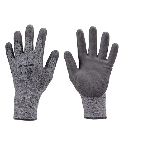 Rukavica sa PU premazom siva