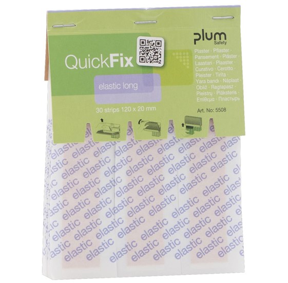 QuickFix punjenje s 30 dugih elastičnih flastera