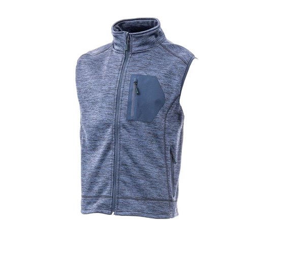 Tech flis prsluk MOTION plavi