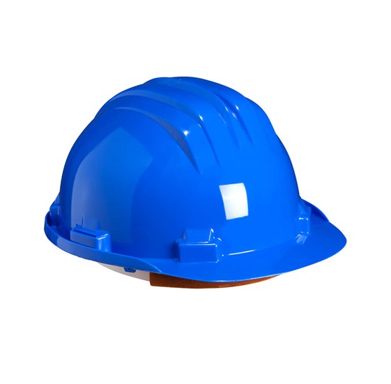 Kaciga električarska 5RG plava - kotačić