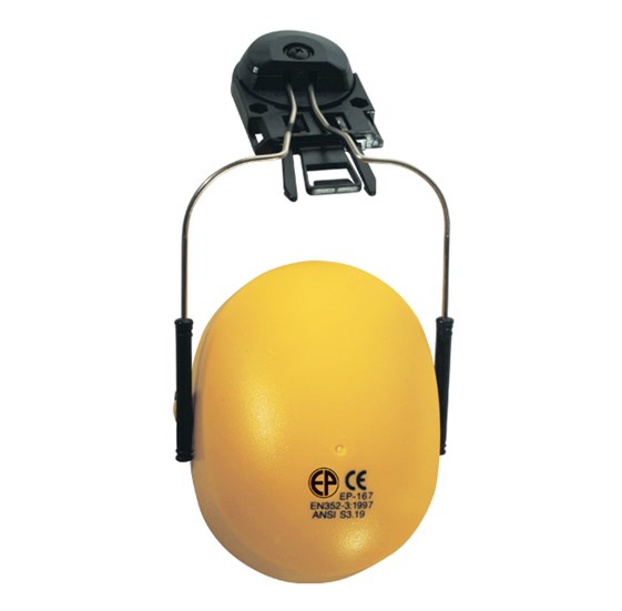 Antifon za ugradnju na kacigu žuti