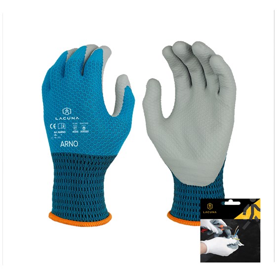 Rukavica s PU premazom ARNO plava