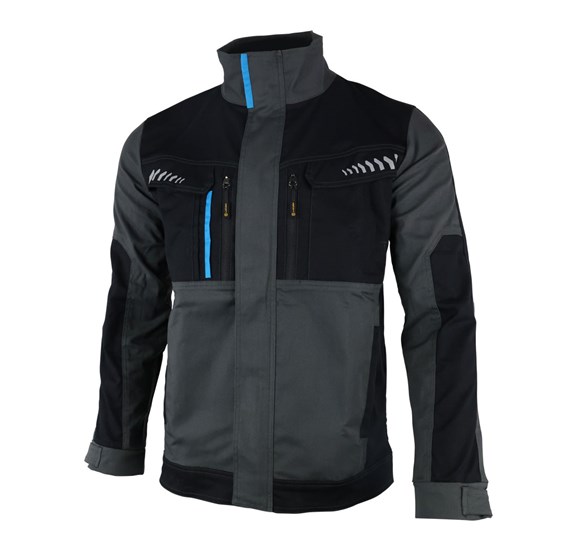 Radna jakna BERGEN FLEX siva