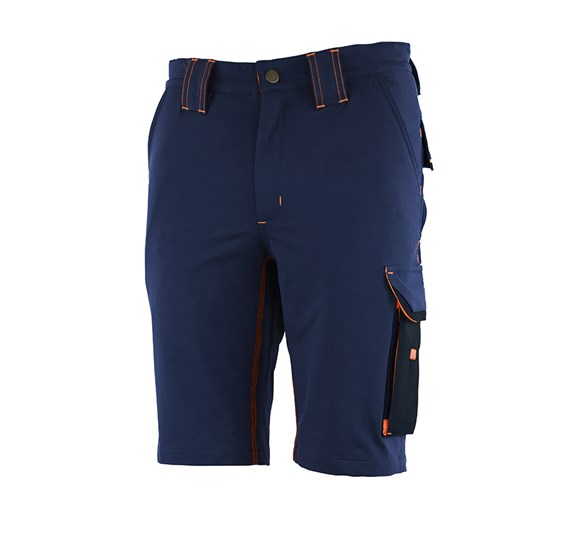 Radne hlače kratke MOVE FLEX plave