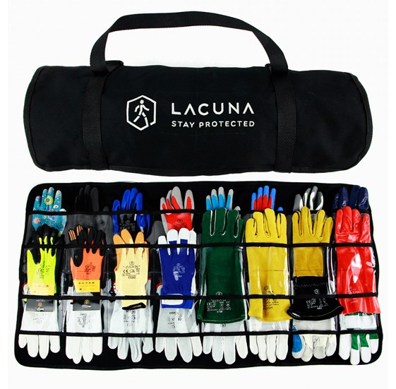 Zložljiva vrečka za promocijo rokavic